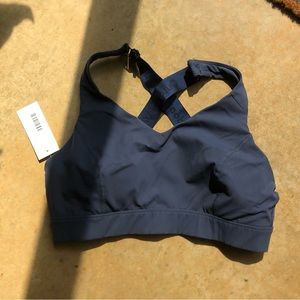 Outdoor Voices Navy Circuit Bra